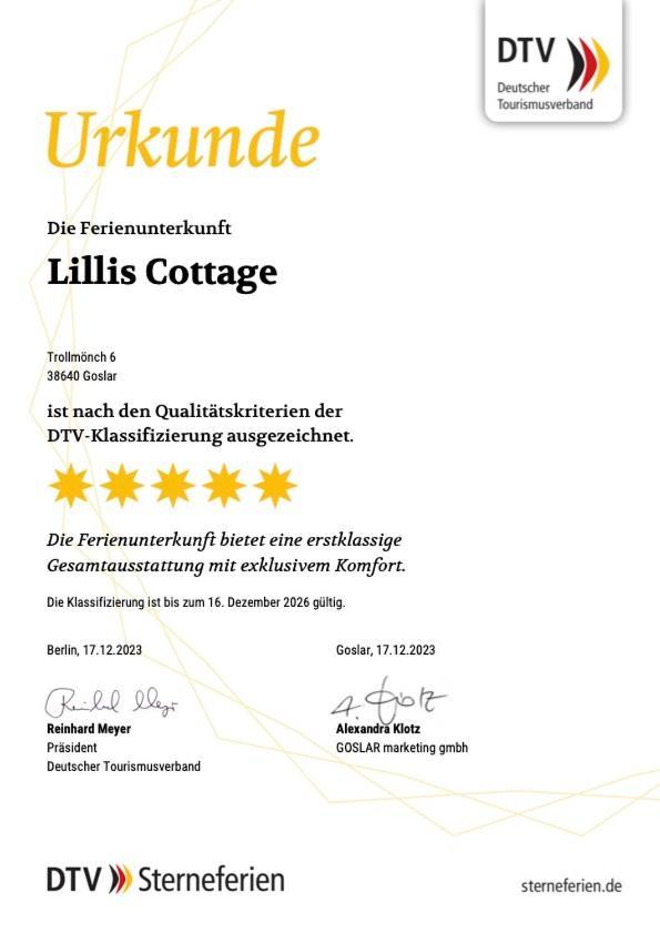 Lillis Cottage Goslar Bagian luar foto